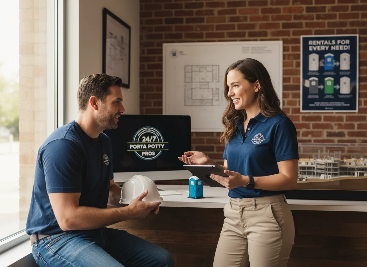 Flushing Toilet Rental Options in Honey Creek, IA
